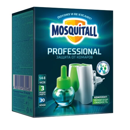 Жидкость 30 ночей Mosquitall &quot;Профессиональная защита&quot; от комаров 30 мл во Владивостоке 