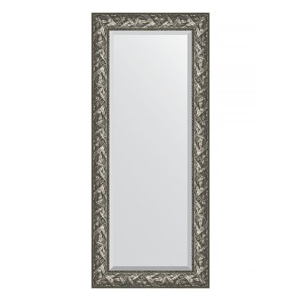 Зеркало с фацетом в багетной раме Evoform византия серебро 99 мм 64х149 см во Владивостоке 