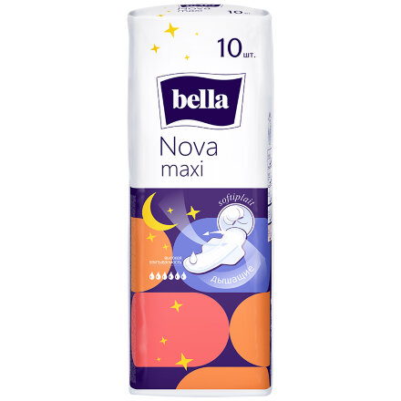 Прокладки Bella nova maxi 10 шт во Владивостоке 