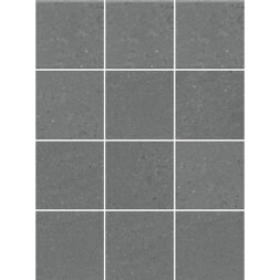 Плитка Kerama Marazzi Матрикс серый темный 1321H полотно 29,8x39,8 см из 12 частей 9,8x9,8 см