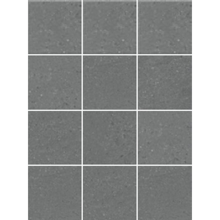 Плитка Kerama Marazzi Матрикс серый темный 1321H полотно 29,8x39,8 см из 12 частей 9,8x9,8 см во Владивостоке 