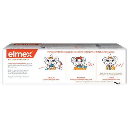Зубная паста детская Elmex Kids защита от кариеса, для детей от 2 до 6 лет, 50 мл во Владивостоке 