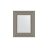 Зеркало с фацетом в багетной раме Evoform римское серебро 88 мм 46х56 см во Владивостоке 