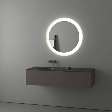 Зеркало Evoform с LED-подсветкой 19,5 W Ø80 см Без выключателя Нейтральный белый свет во Владивостоке 