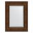 Зеркало с фацетом в багетной раме Evoform состаренная бронза с орнаментом 120 мм 62х82 см во Владивостоке 