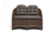 Двухместный диван Равенна коричневый во Владивостоке 