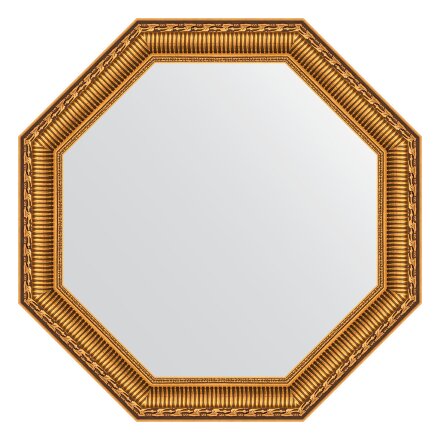 Зеркало в багетной раме Evoform золотой акведук 61 мм 55x55 см во Владивостоке 