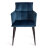Кресло TC Saskia 55х61х85 см синий/черный во Владивостоке 