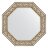 Зеркало в багетной раме Evoform барокко серебро 106 мм 75x75 см во Владивостоке 