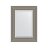 Зеркало с фацетом в багетной раме Evoform римское серебро 88 мм 56х76 см во Владивостоке 