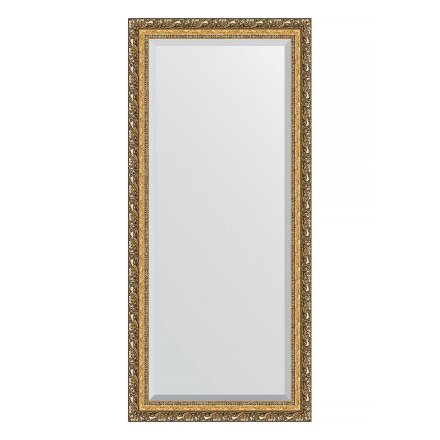 Зеркало с фацетом в багетной раме Evoform виньетка бронзовая 85 мм 75х165 см во Владивостоке 