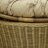 Кресло-папасан Rattan grand wicker brown с подушками во Владивостоке 