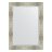 Зеркало с фацетом в багетной раме Evoform алюминий 90 мм 76х106 см во Владивостоке 