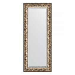 Зеркало с фацетом в багетной раме Evoform фреска 84 мм 56х136 см