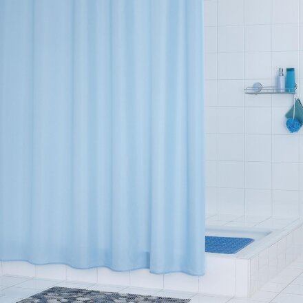 Штора для ванной Ridder Madison голубая 200х180 см во Владивостоке 