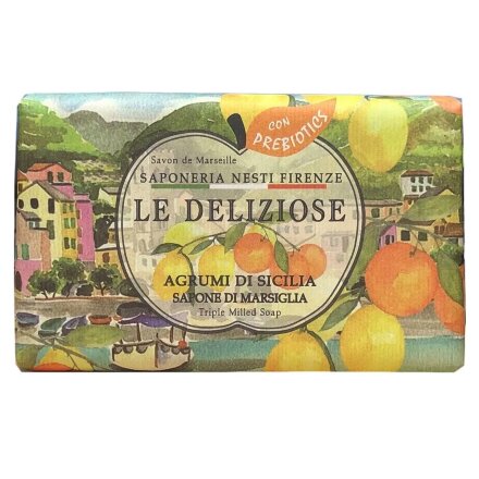 Мыло Nesti Dante Agrumi Di Sicilia Лимоны из Сицилии 150 г во Владивостоке 