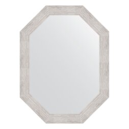 Зеркало в багетной раме Evoform серебряный дождь 70 мм 62x82 см