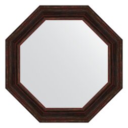 Зеркало в багетной раме Evoform темный прованс 99 мм 79,2х79,2 см
