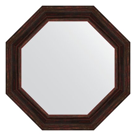 Зеркало в багетной раме Evoform темный прованс 99 мм 79,2х79,2 см во Владивостоке 