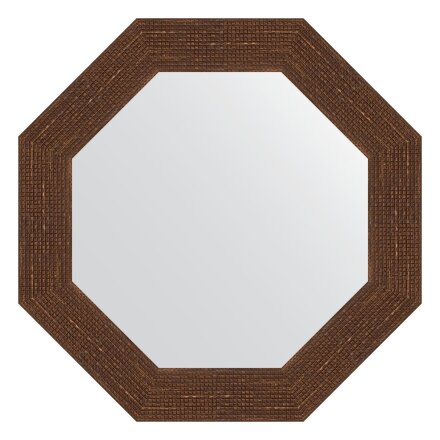 Зеркало в багетной раме Evoform мозаика античная медь 70 мм 53,0х53,0 см во Владивостоке 